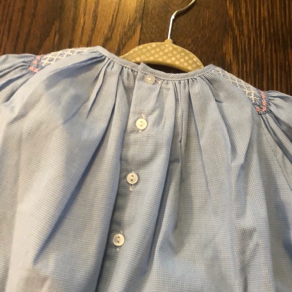 Petit pomme 12 month smock dress like new - Picture 6 of 8